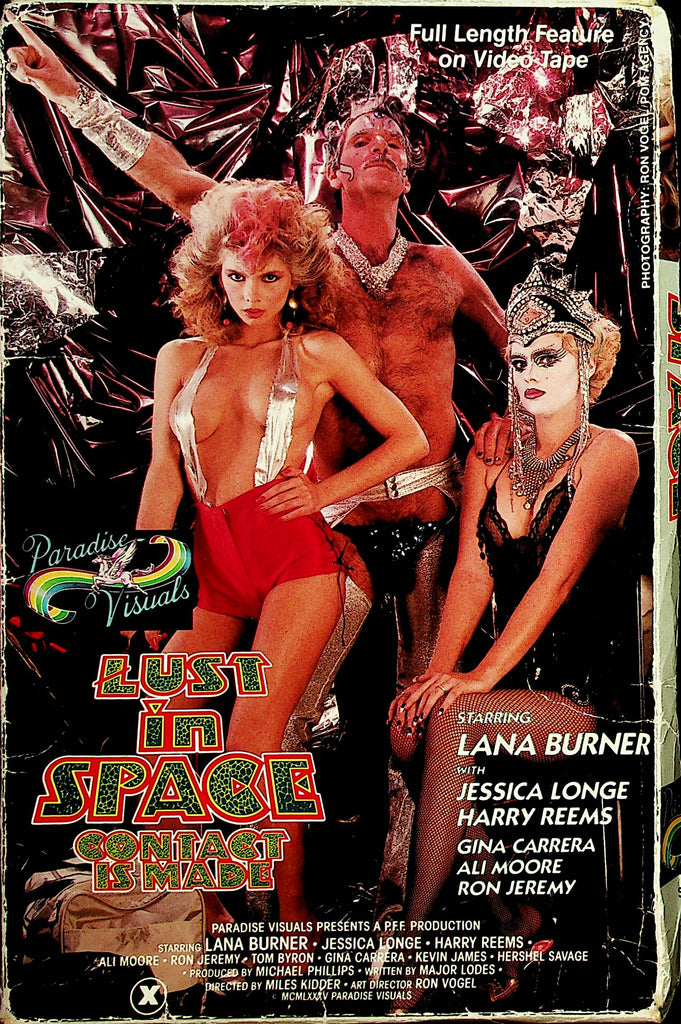 Lust In Space VHS  Lana Burner/ Gina Carrera  1990  121921lm-dm3