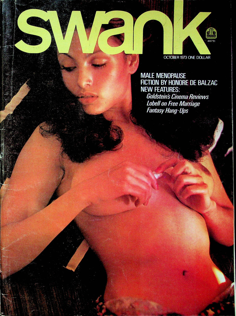 Swank Magazine Male Menopause & Lobells On Free Marriage October 1973 032023RP