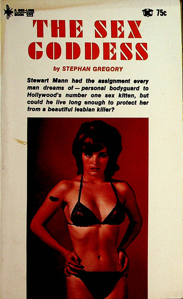 The Sex Goddess Novel   by Stephan Gregory  1967 Beeline    092221lm-dmB