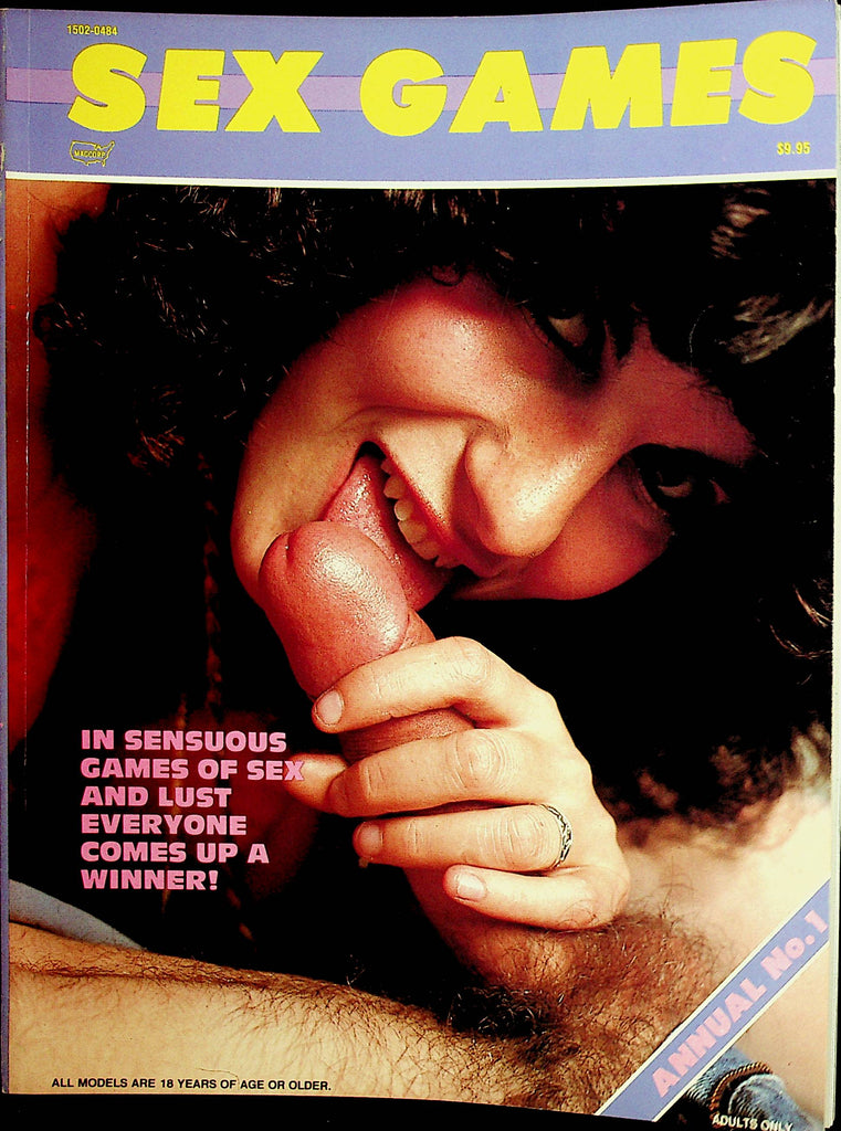 Sex Games Magazine A Sucker For Puckers- The Anal Room  Annual #1 1984  Magcorp      013022lm-dm