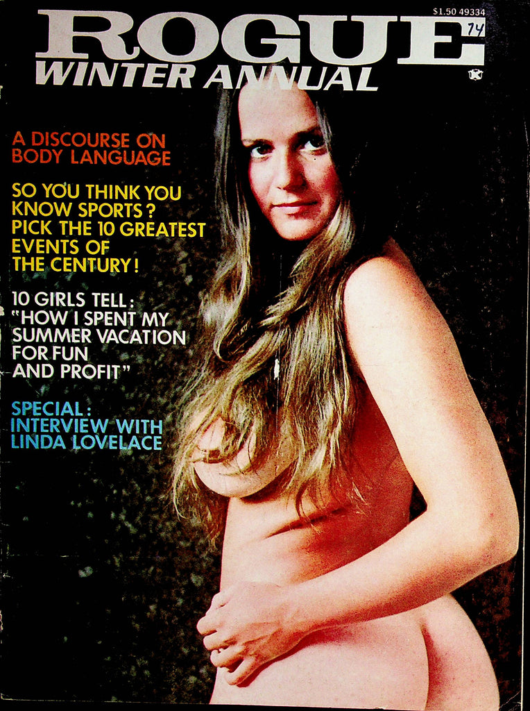 Rogue Winter Annual Busty Magazine  Linda Lovelace Interview  1974    101522lm-p