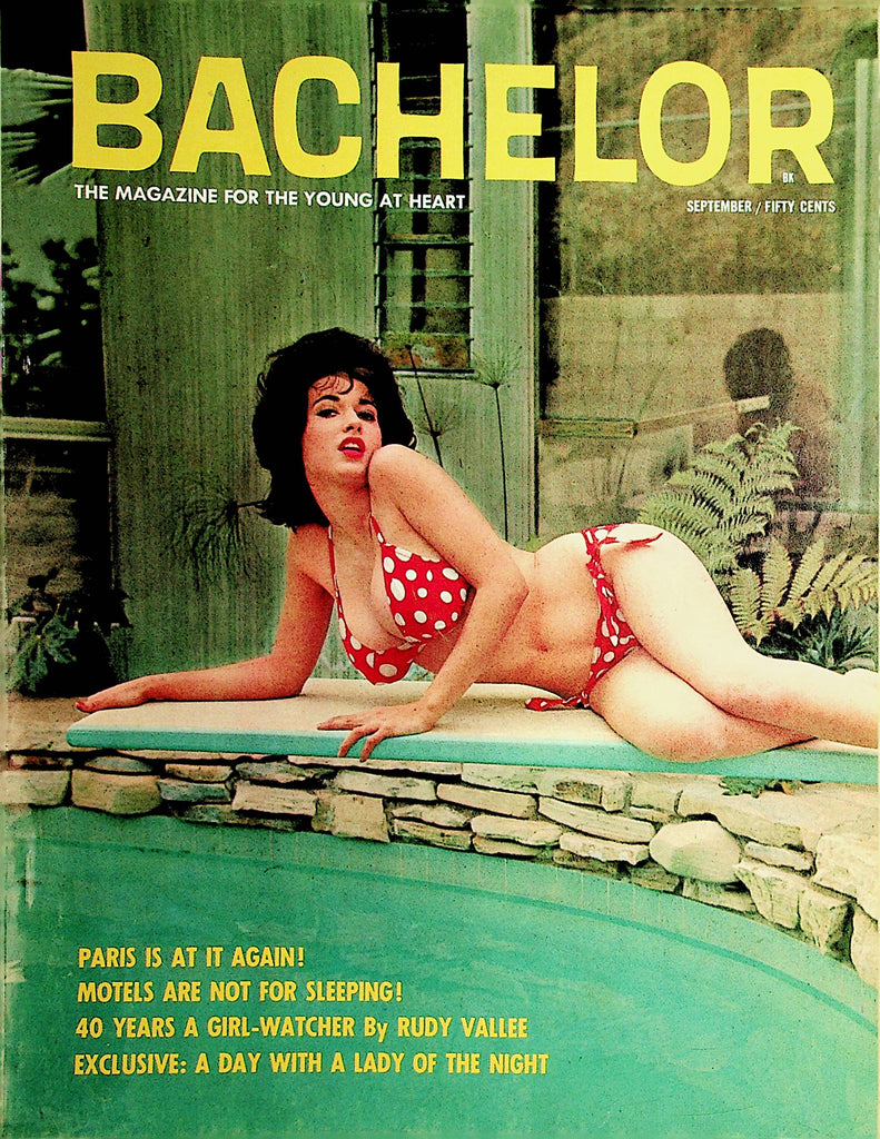 Bachelor Busty Vintage Magazine  Joan Brinkman  September 1962   112621lm-dm