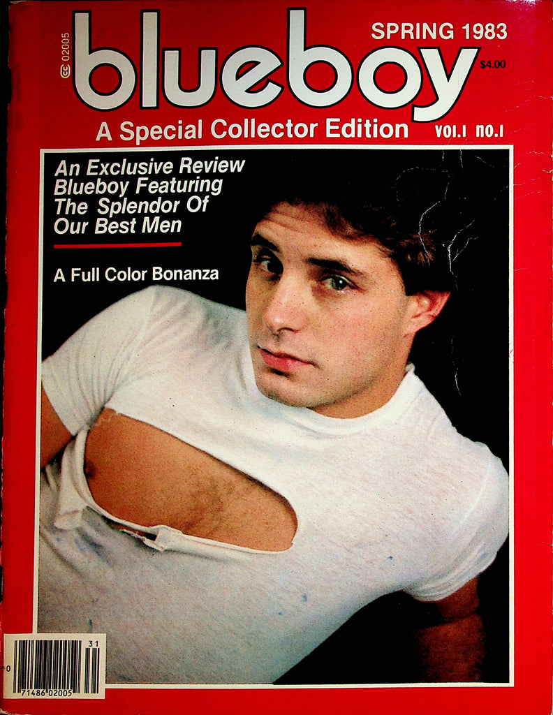 Blueboy Special Collector Edition Magazine  Spendor Of Our Best Men  Spring 1983       080422lm-p