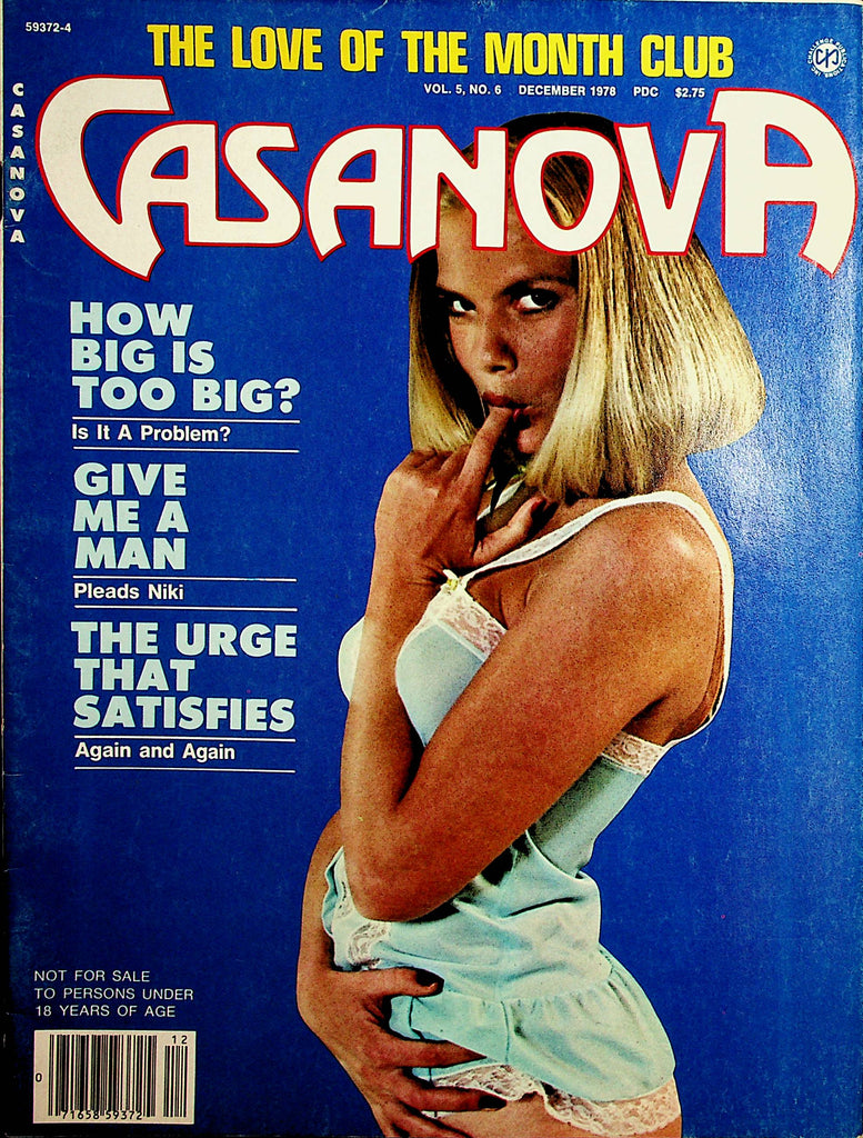 Casanova Magazine  Nancy Suiter   December 1978    112621lm-dm