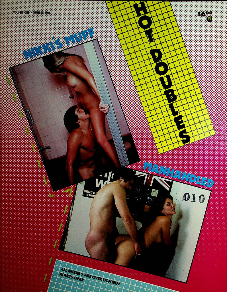 Hot Doubles Vintage Magazine  Nikki's Muff / Manhandled   vol.1 #2 1981 Academy Press  091521lm-dm