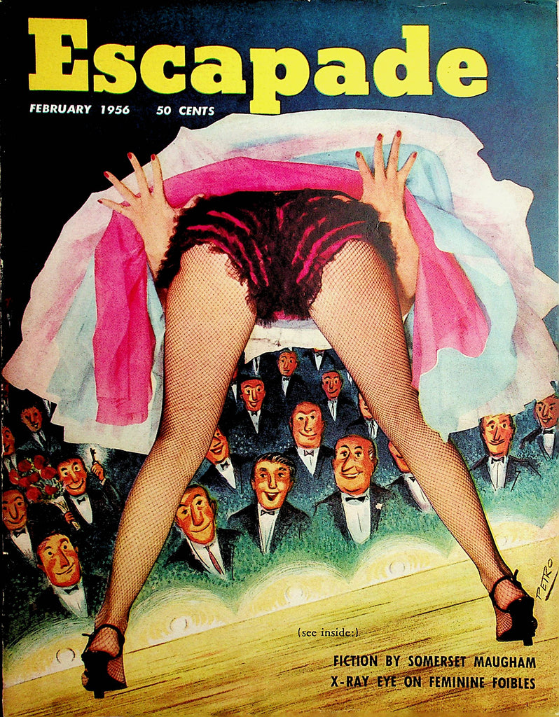 Escapade Vintage Magazine  Maria Stinger   February 1956    122221lm-dm