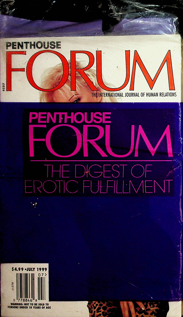 Penthouse Forum Digest  July 1999 new/sealed   032122lm-p3