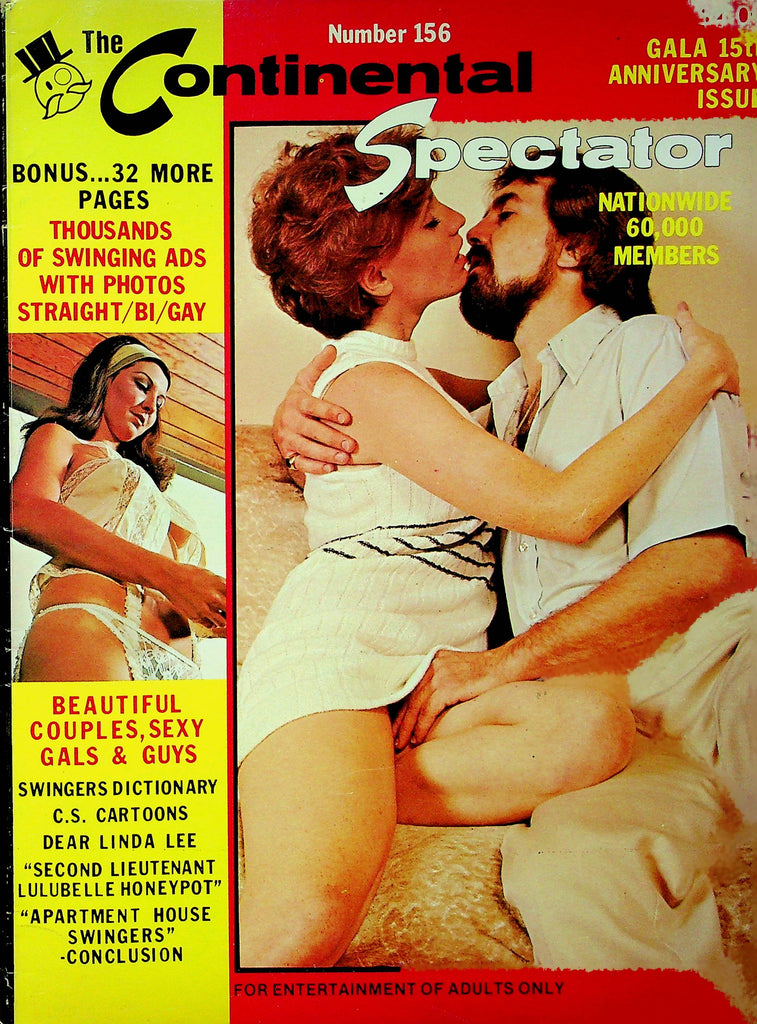 Swingers Magazine The Continental Spectator No.156 15th Anniversary Issue 020923RP