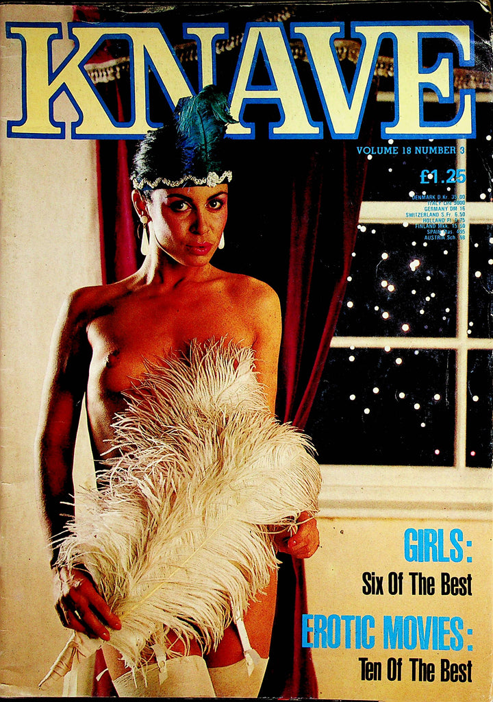 Knave Magazine   Centerfold Girl Alana  vol.18 #3  1986       032923lm-p2