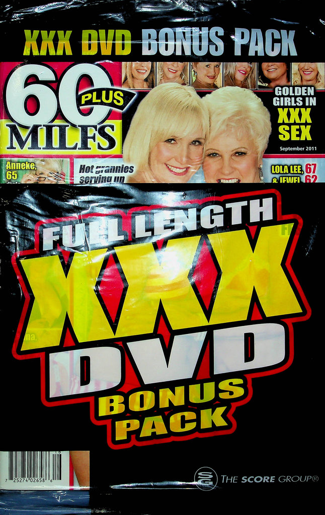 60 Plus Milfs Magazine Special #216 September 2011 SEALED W/DVD 101022RP