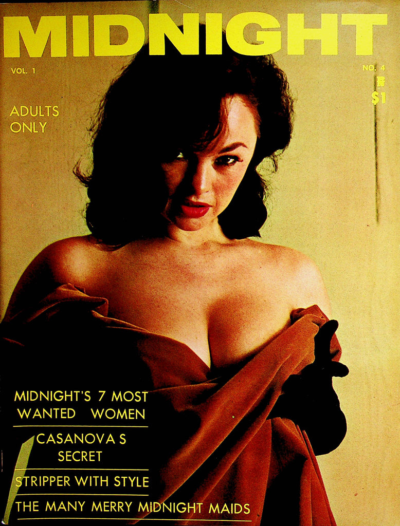 Midnight Vintage Magazine  Neva Shaw Stripper With Style  vol.1 #4  1961 071822lm-p2