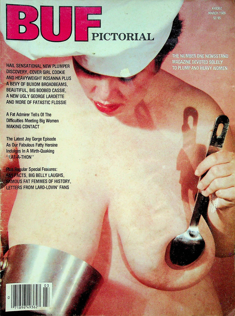 Buf Magazine Pictorial Cookie & Rosanna March 1986 051622RP