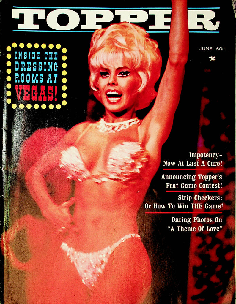 Topper Magazine  Inside The Dressing Rooms At Vegas!  June 1965   071421lm-sh