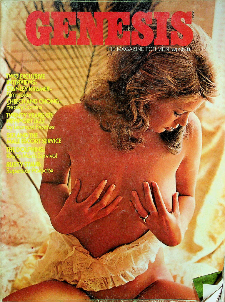 Genesis Magazine Stanley Kramer & Cheech And Chong July 1974 092322RP