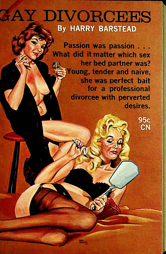 Gay Divorcees Novel   by Harry Barstead  1964    092221lm-dmB