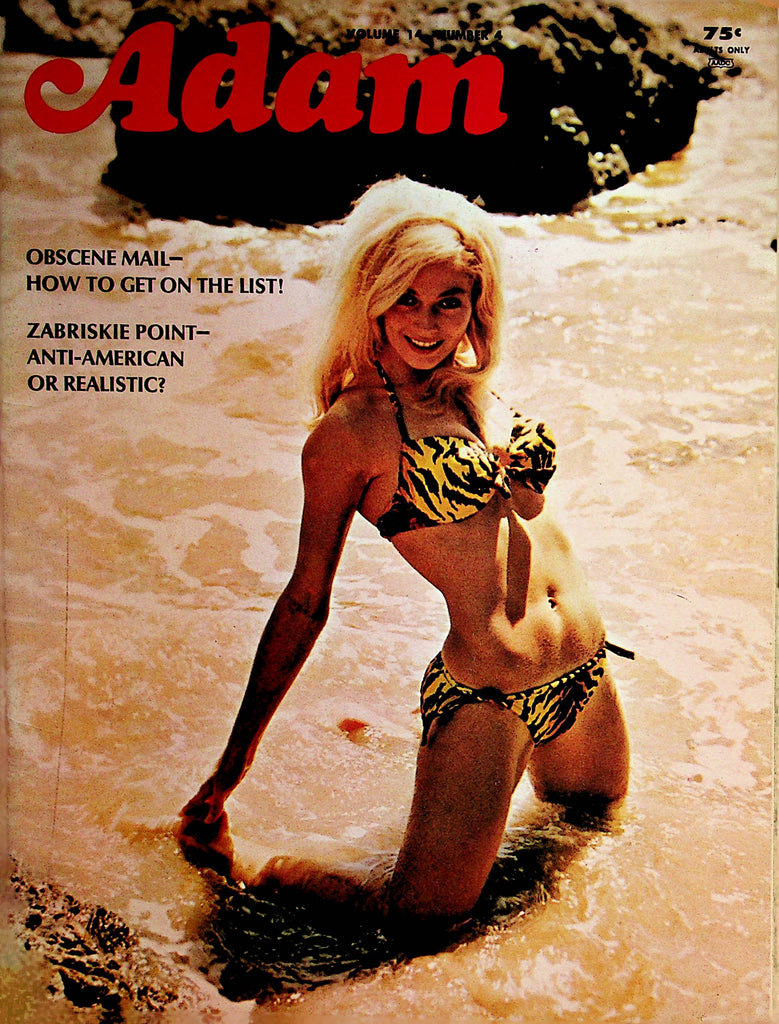 Adam Busty Magazine   Covergirl Leigh Christian  vol.14 #4  1970     072522lm-p