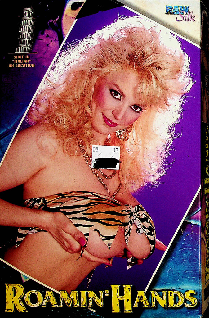Roamin' Hands VHS Movie Chessie Moore, Babette, Ron Jeremy 1995 by Raw Silk   031523lp-vhs3