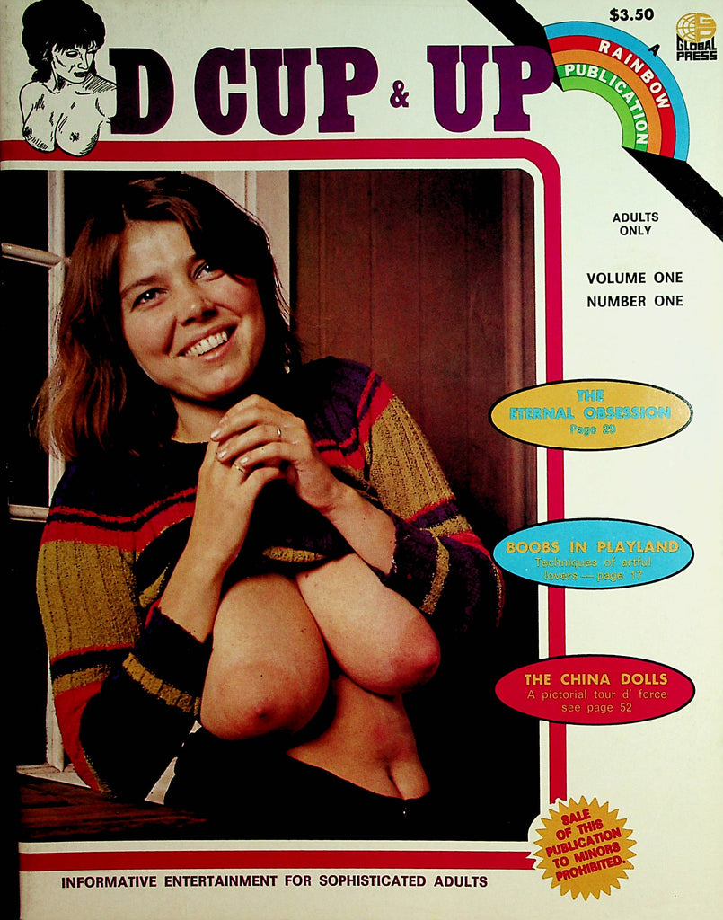 D Cup & Up Magazine The Eternal Obsession / Boobs In Playland #1 1972  Rainbow Publication  082421lm-dm