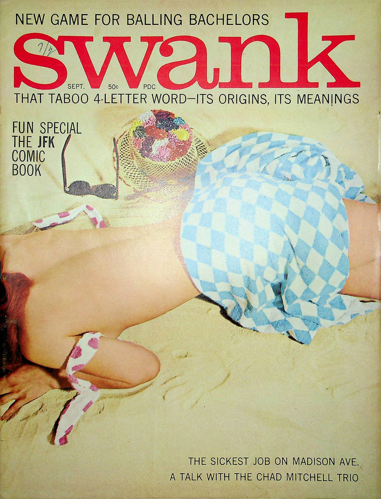 Swank Magazine Chad Mitchell Trio & Madison Ave September 1963 012323RP