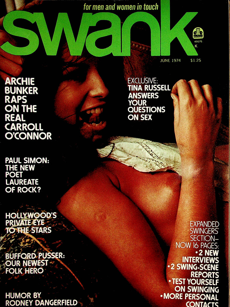 Swank Magazine  Touching Erogenous Areas / Archie Bunker  June 1974   011623lm-p4