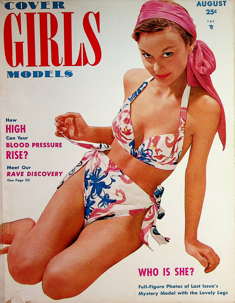 Cover Girls Models Magazine Covrgirl Christy  August 1950      062822lm-p2