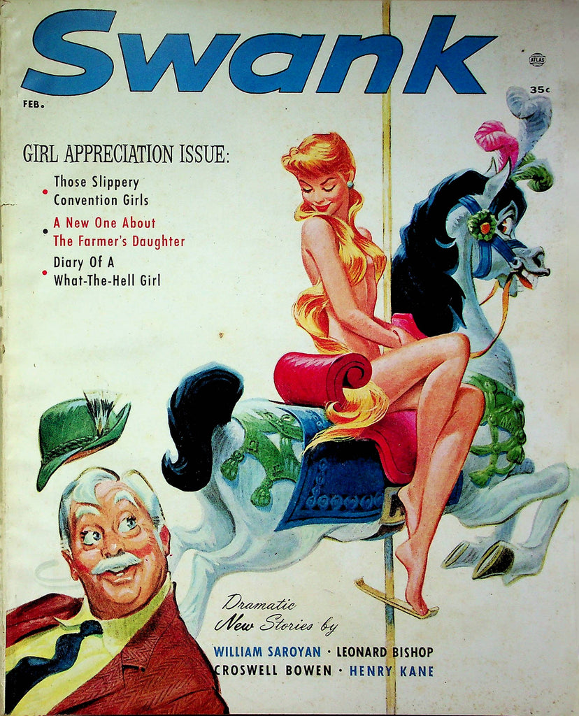 Swank Magazine Girl Appreciation Issue February 1957 032023RP