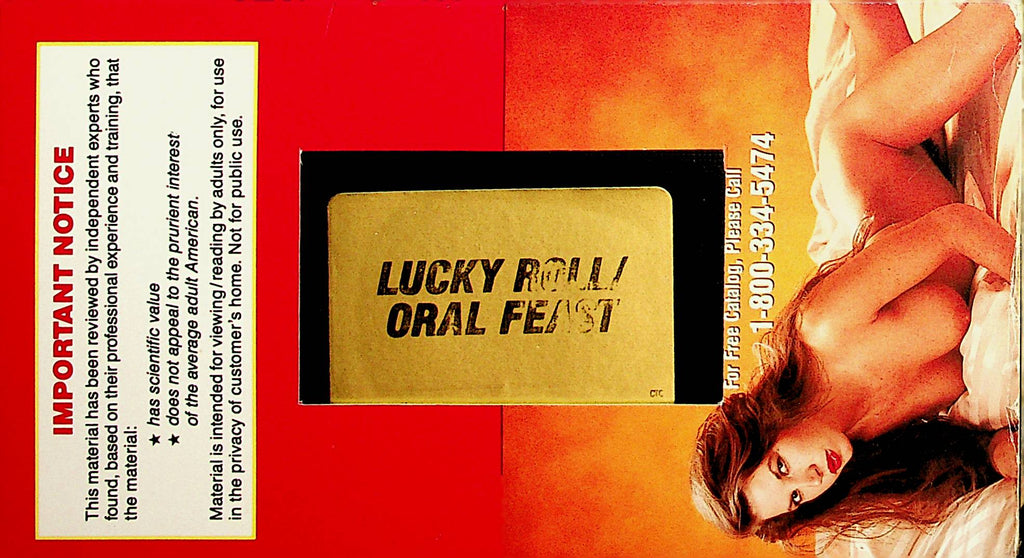Lucky Roll / Oral Fest VHS  Rated X  061221lm-sh