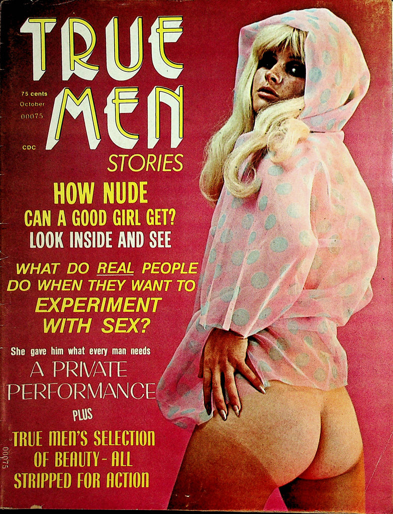 True Men Stories Vintage Magazine  Experimental Sex  October 1974    012522lm-dm
