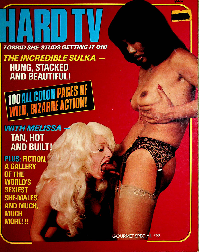 Hard TV Tranny Magazine  The Incredible Sulka  #19 1980's  Gourmet Special   101221lm-dm
