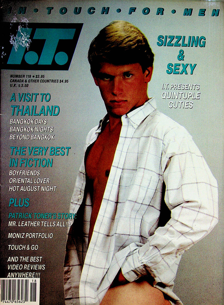 In Touch For Men Gay Magazine  Jim North  #118 1986   080522lm-p2