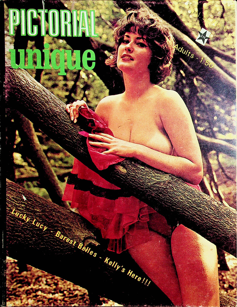 Pictorial Unique Magazine  Lucky Lucy / Barest Belles   vol.5 #5 1967 Comet Publications    112621lm-dm