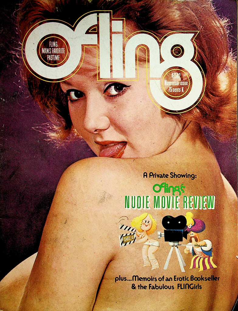 Fling Busty Magazine  Laura Lynwood / Arlene Bell / Uschi Digard   November 1971      101422lm-p