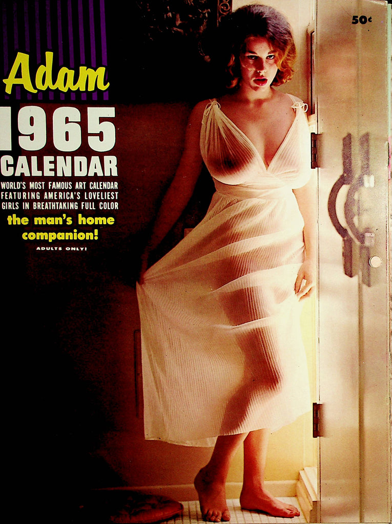 Adam 1965 Wall Calendar  Loveliest Girls     082421lm-dm