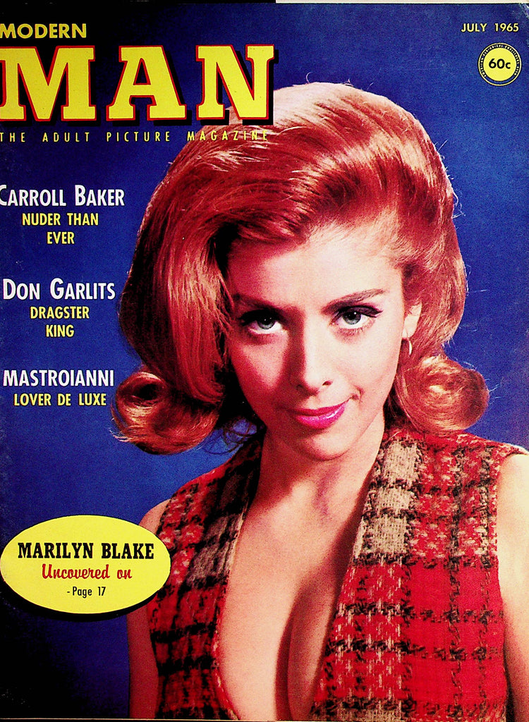 Modern Man Busty Magazine  Marilyn Blake / Carroll Baker  July 1965   071322lm-p2