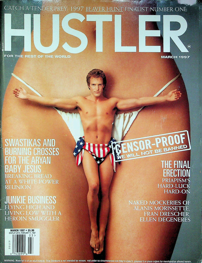 Hustler Magazine Lauren Ellen & Sissy March 1997 110222RP2
