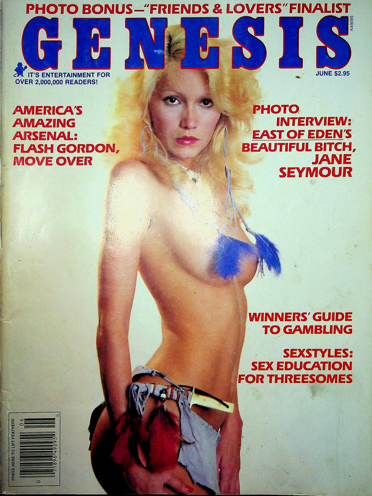 Genesis Magazine Jane Seymour & Karen & Sarah June 1981 102422RP