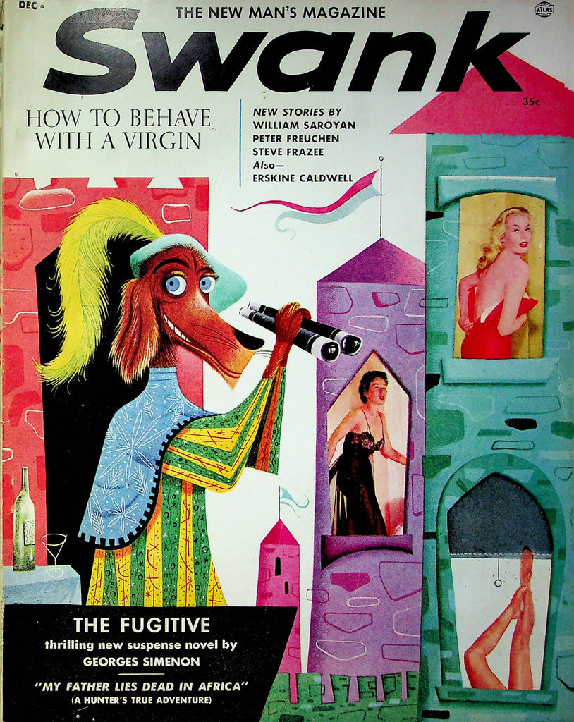 Swank Magazine How To Treat A Virgin December 1955  032023RP
