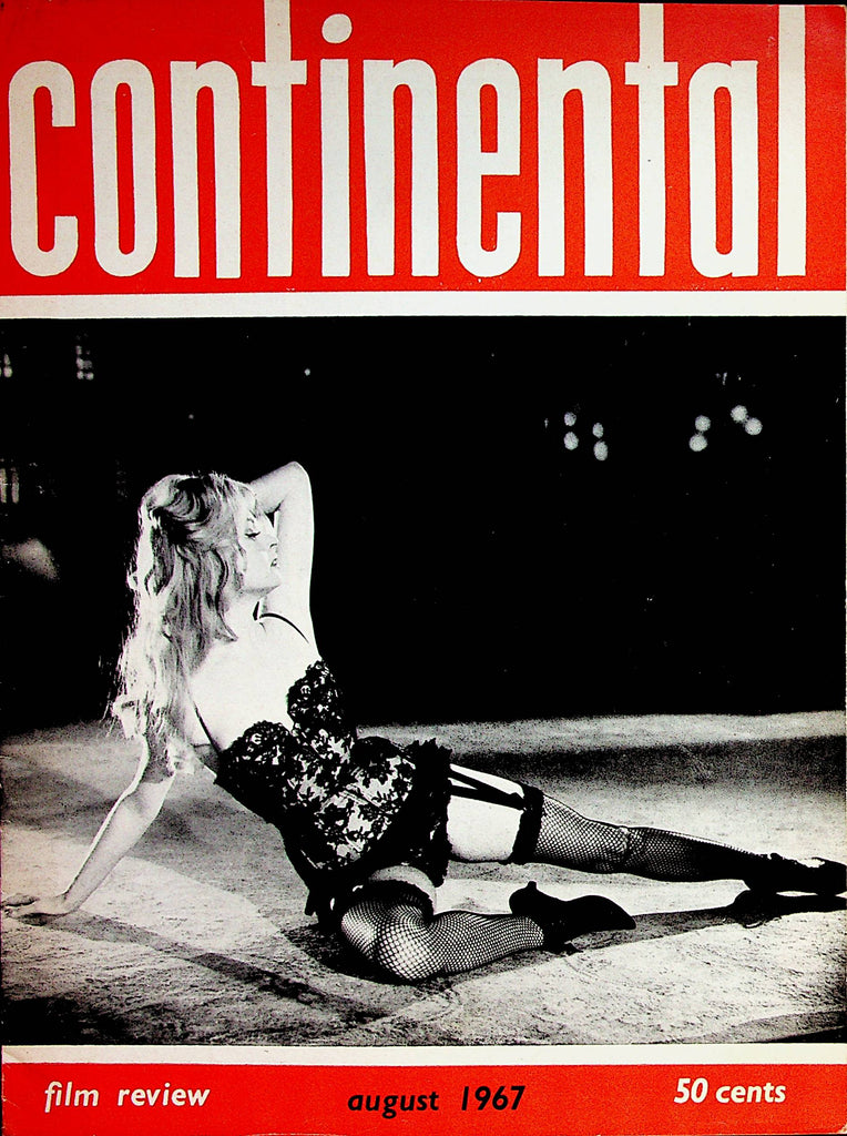 Continental Film Review Magazine   Cover Girl Nadja Tiller  August 1967     070122lm-p2