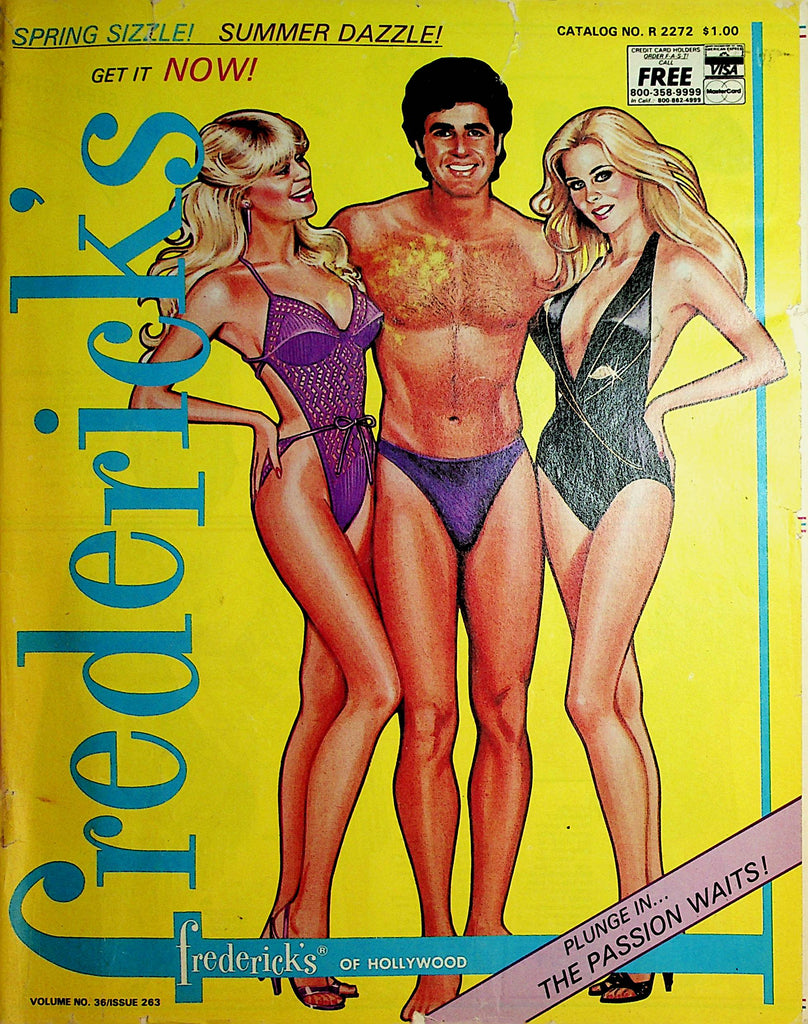 Frederick's Of Hollywood Vintage Catalog   vol.36 #263 1982   101221lm-dm2