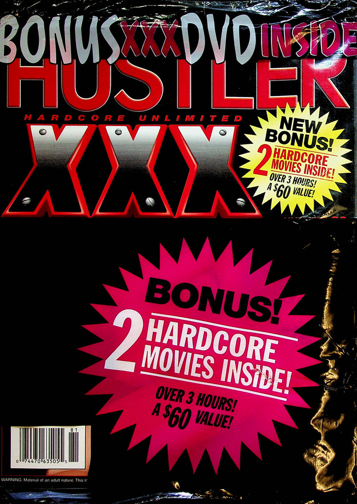 Hustler  XXX Magazine  #90  w/DVD  new/sealed  031323lm-p3