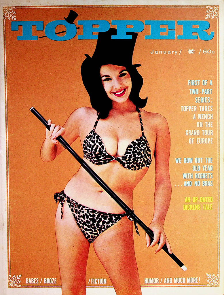 Topper Busty Vintage Magazine  January 1965      070522lm-p