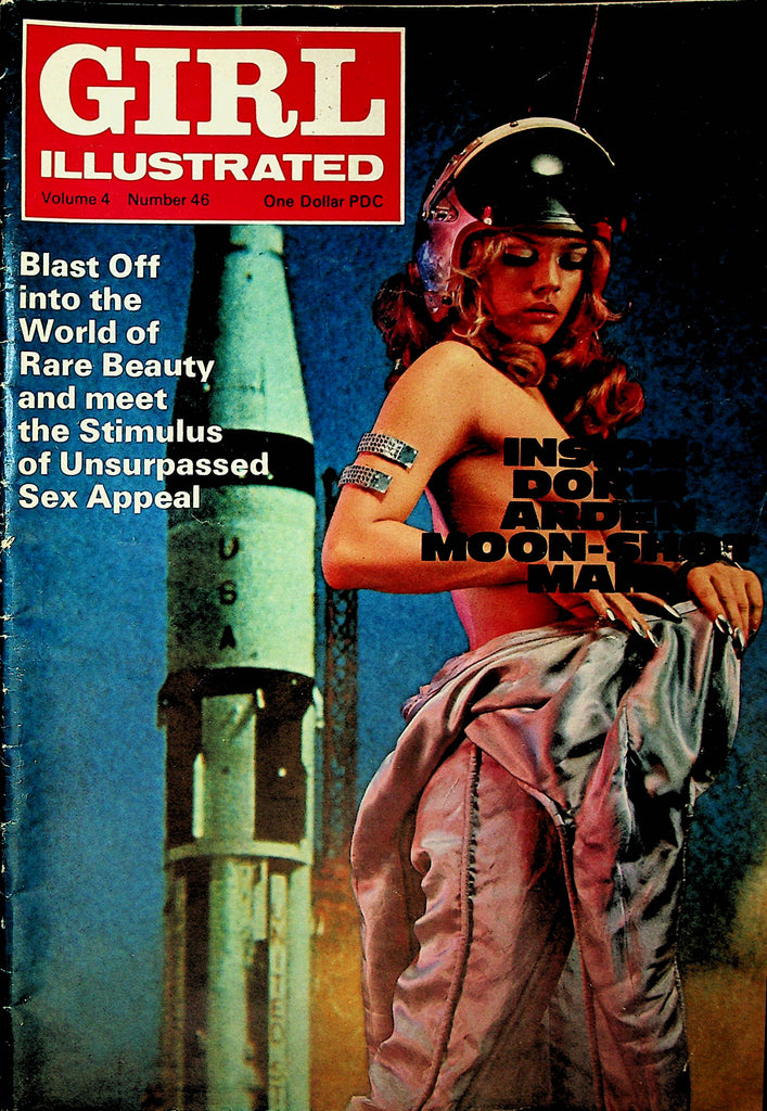 Girl Illustrated Magazine  Doris Arden Moon-Shot Maid  vol.4 #46  1960's Printed In Switzerland    112021lm-dm2