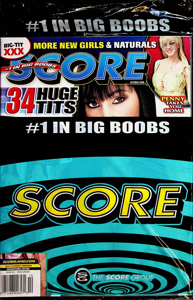 Score Magazine  Peny Porsche / Ruckshana  October 2006 new /sealed  011323lm-p
