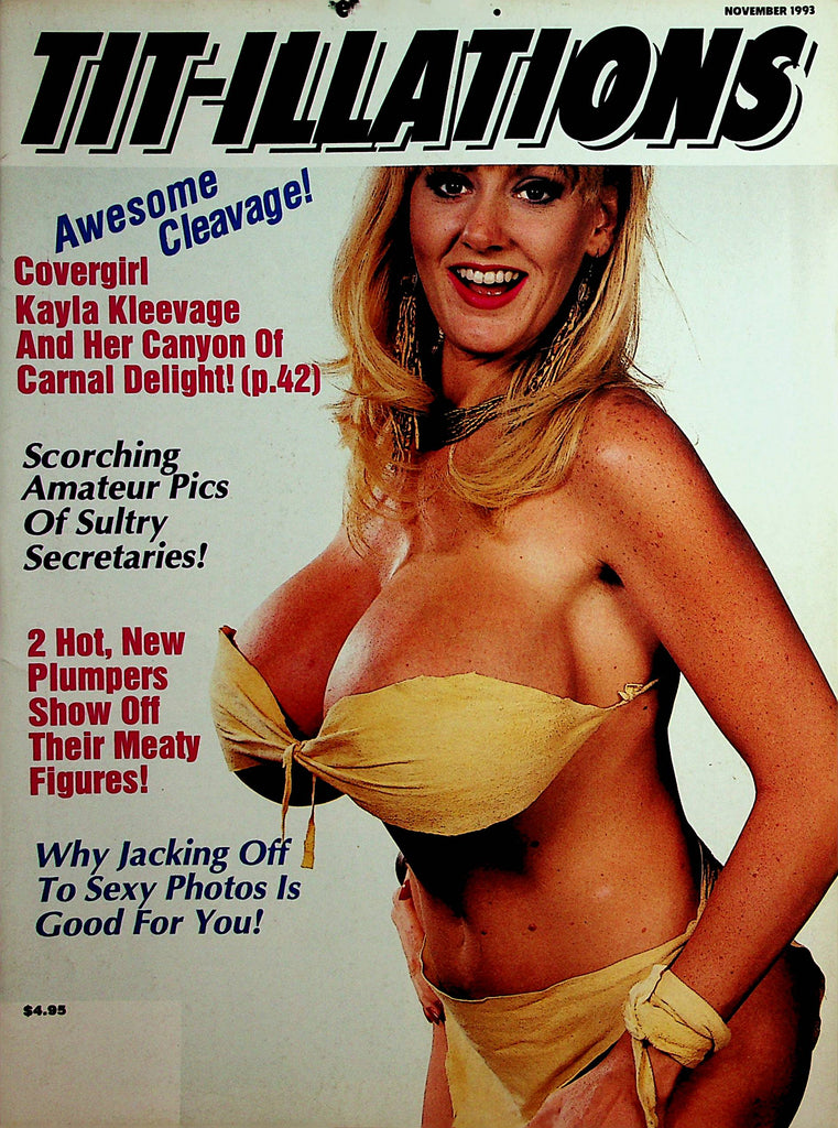 TIT-ILLATIONS Magazine  Kayla Kleevage/ Dixie Bubbles/ Chessie Moore November 1993    030322lm-p3