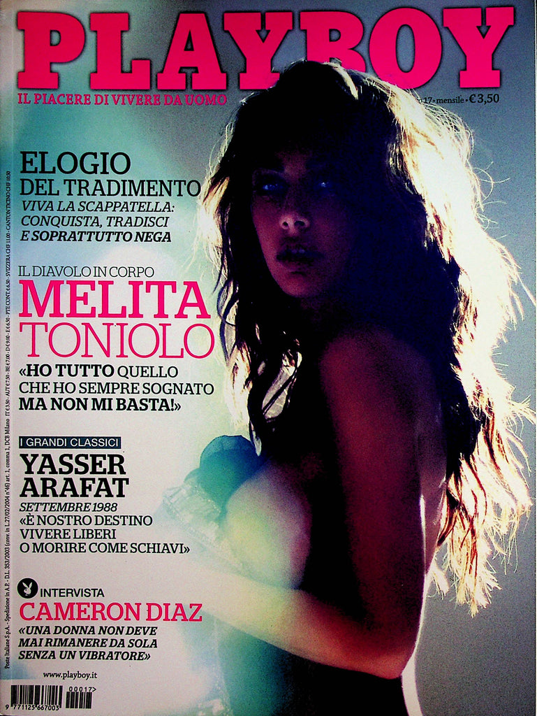 Playboy Italian International Magazine Melita Toniolo / Cameron Diaz #17  August 2010 011023lm-p3