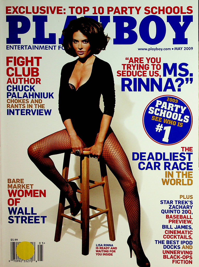 Autographed Playboy Magazine  Centerfold Girl Crystal McCahill   w/COA  May 2009   010322lm-dm