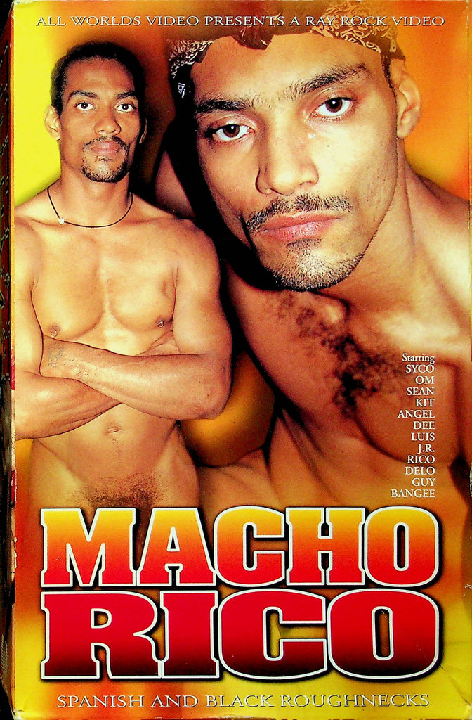 Gay Adult VHS Movie Macho Rico Ft. Syco & Sean 1999 By All Worlds Video 032423RPVHS