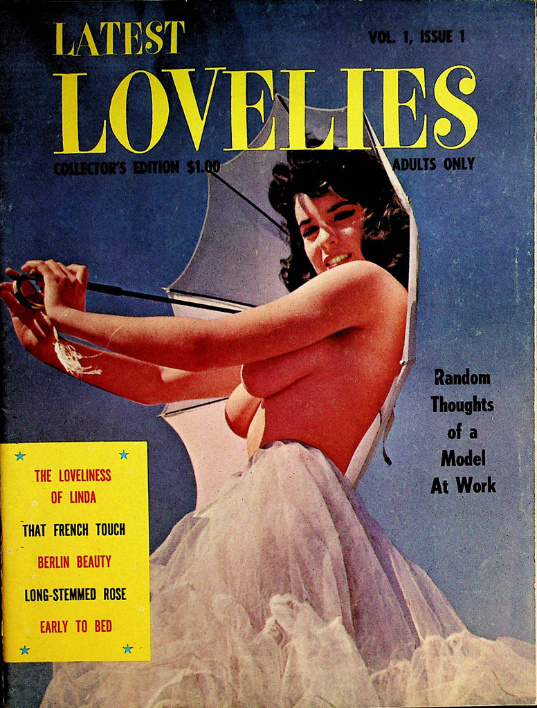 Latest Lovelies Busty Vintage Magazine  Loveliness Of Linda  vol.1 #1 1963  Collector Edition  070522lm-p