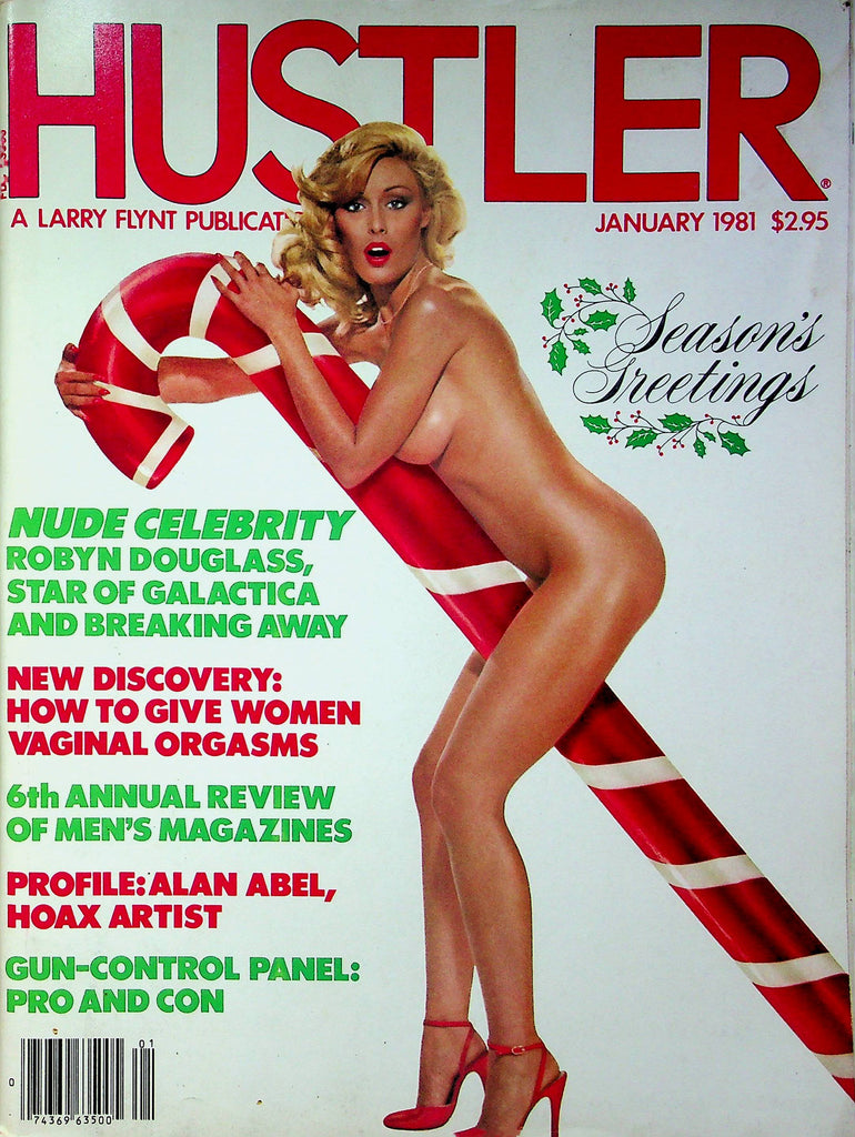 Hustler Magazine Holiday Issue Alan Abel & Sally January 1981 013023RP