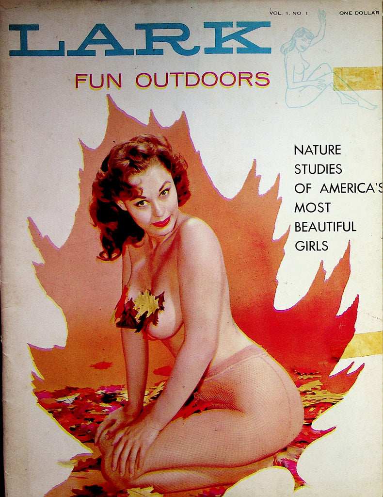 Lark Busty Magazine Sea Nymph Carole  vol.1 #1 1960's    071622lm-p
